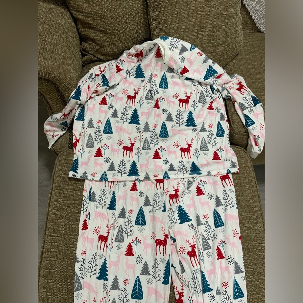 Brand New Christmas Pajama Set XL